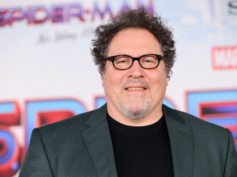 Jon Favreau in a jacket