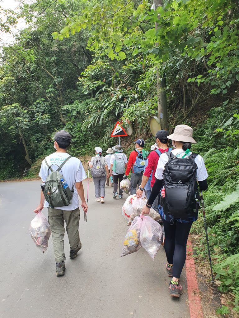 新北淨山活動推廣守護新北山林，大家攜手合作一起來。（新北市觀旅局提供）