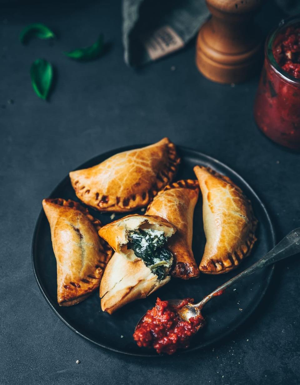 Empanadas épinards-ricotta