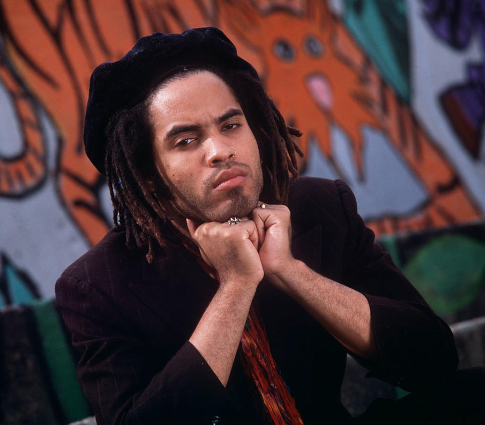 Portrait of Lenny Kravitz (1989).