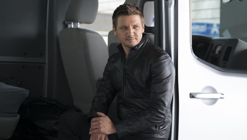 Hawkeye/Clint Barton (Jeremy Renner) in Marvel’s “Captain America: Civil War.” Renner’s family has played a significant part in his recovery from a life-threatening snowplow accident.