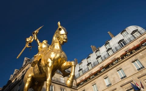 Statue of Joan of Arc, Rue de Rivoli, Paris - Credit:  Robert Harding World Imagery