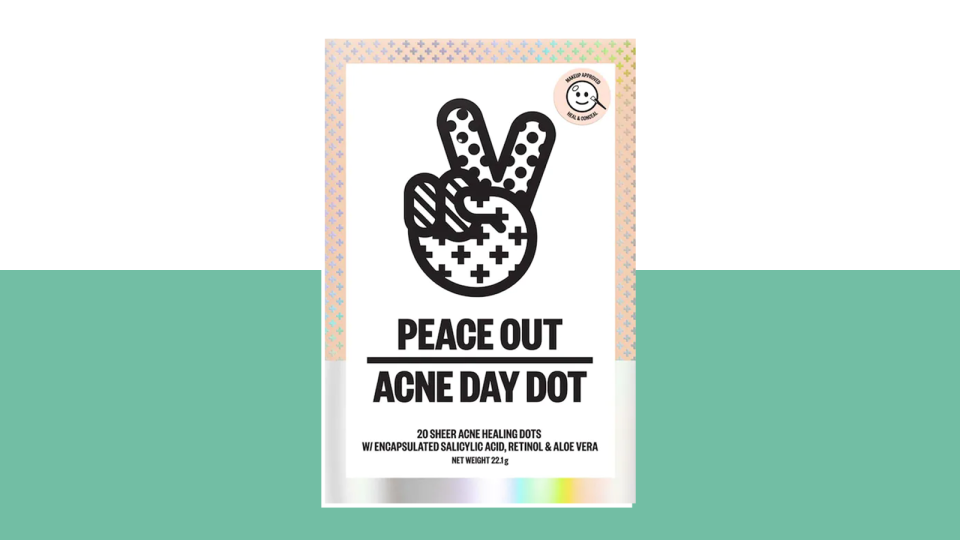 Relieve skin of annoying breakouts with the Peace Out Skincare Acne Day Dot.