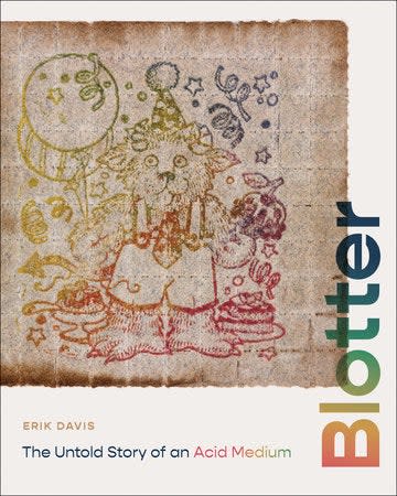 A book cover for Blotter, by Erik Davis