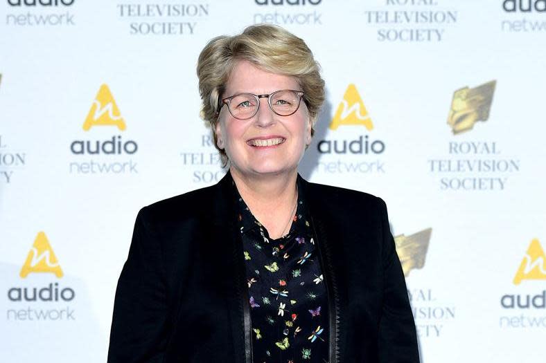 'Confident': Sandi Toksvig is good friends with Bake Off co-host Noel Fielding: Ian West/PA