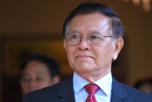 Cambodian opposition leader Kem Sokha has denied conspiring to overthrow the government