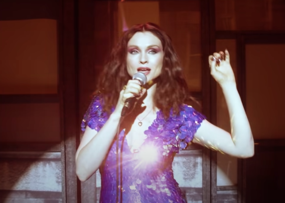 Sophie Ellis=Bextor in her video for ‘Crying at the Discotheque’Screenshot/YouTube