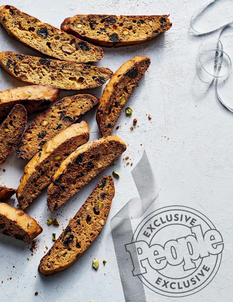 Almond Cherry Biscotti