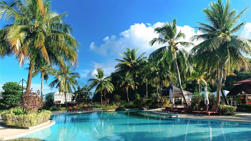 今年1月外交部與旅遊同業前往帛琉踩線，拍下當地美景。（圖／KKday提供）