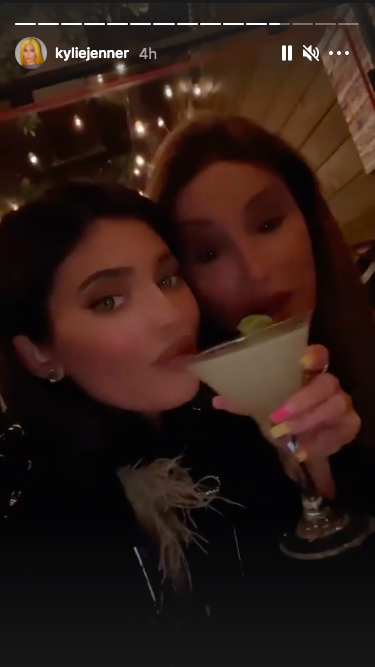 Kylie Jenner and Caitlyn Jenner