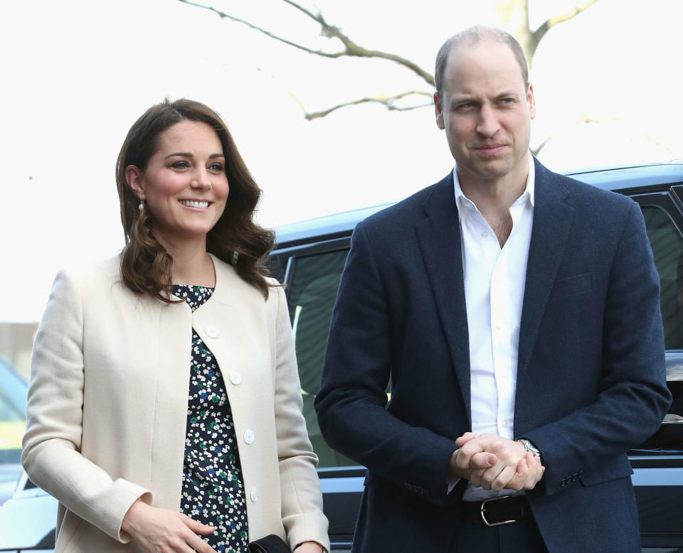 El príncipe Guillermo y Kate Middleton