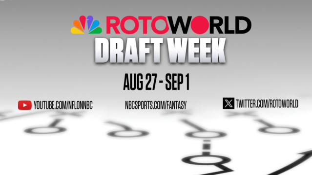 Rotoworld Draft Week 2023 Schedule