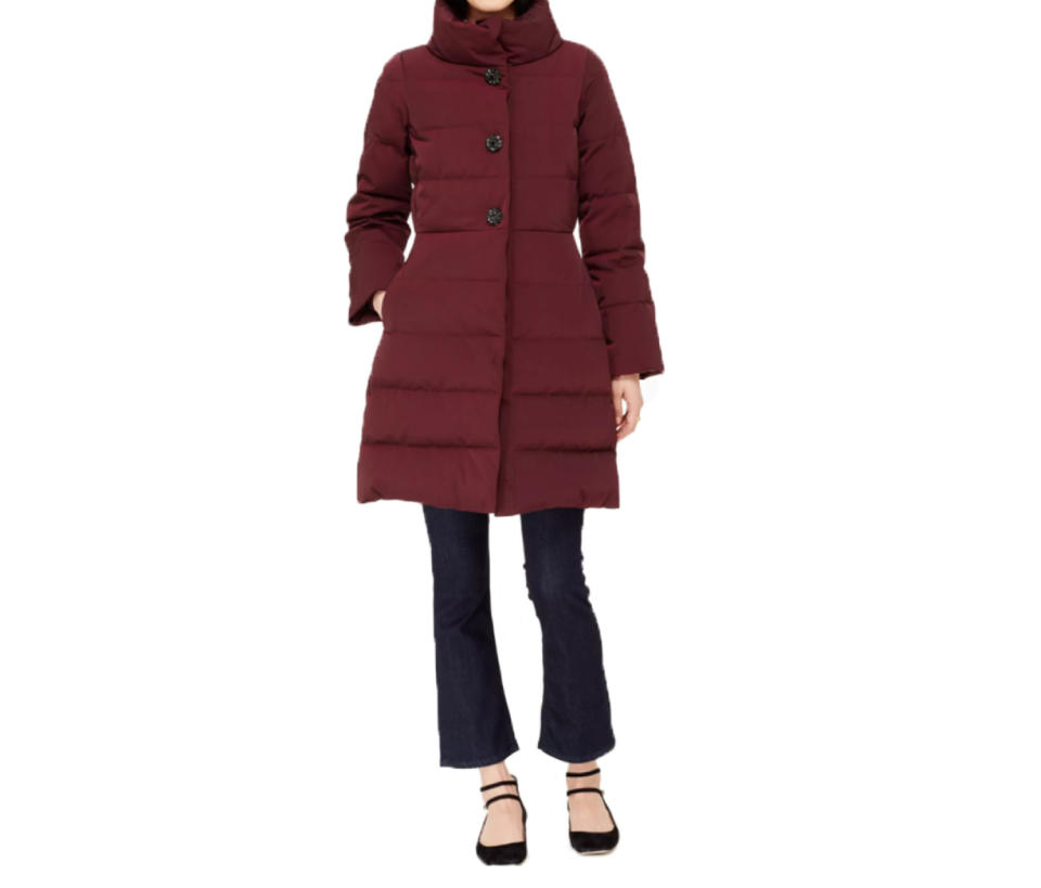 Kate Spade Jewel Button Puffer