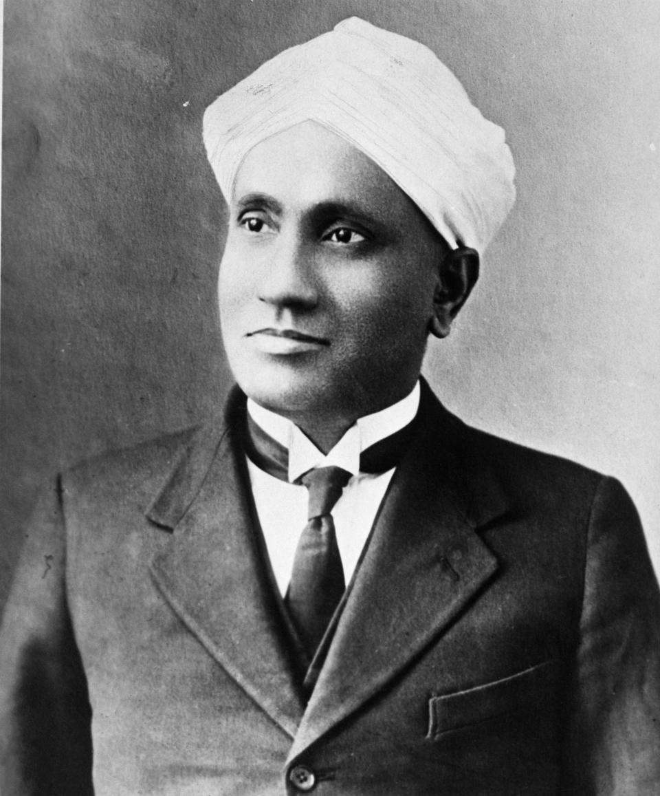 <p>A brilliant physicist, Dr C V Raman, did some pathbreaking work on the scattering of light which earned him the Nobel Prize for Physics in 1930. He discovered that when light while traversing through anything transparent changes wavelength and amplitude: a phenomenon called the Raman Effect. He was honoured with India's highest civilian award, the Bharat Ratna, in 1954. <em>(Original Caption) 12/8/1930- Second Indian to be honored with a Nobel Prize award is the eminent scientist Dr. Sir C.V. Raman, recipient of the 1930 Nobel Prize for physics. The first to win one of these coveted prizes was Sir Rabindranath Tagore, noted poet and philosopher.</em></p> 
