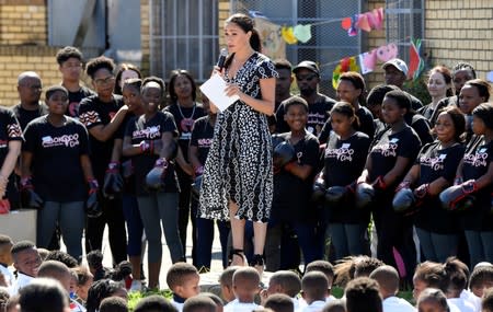 Prince Harry and Meghan begin their Africa tour in Cape Town