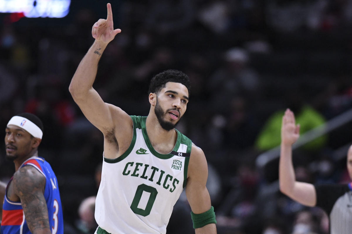 Jayson Tatum to miss Sunday's game vs. Wizards