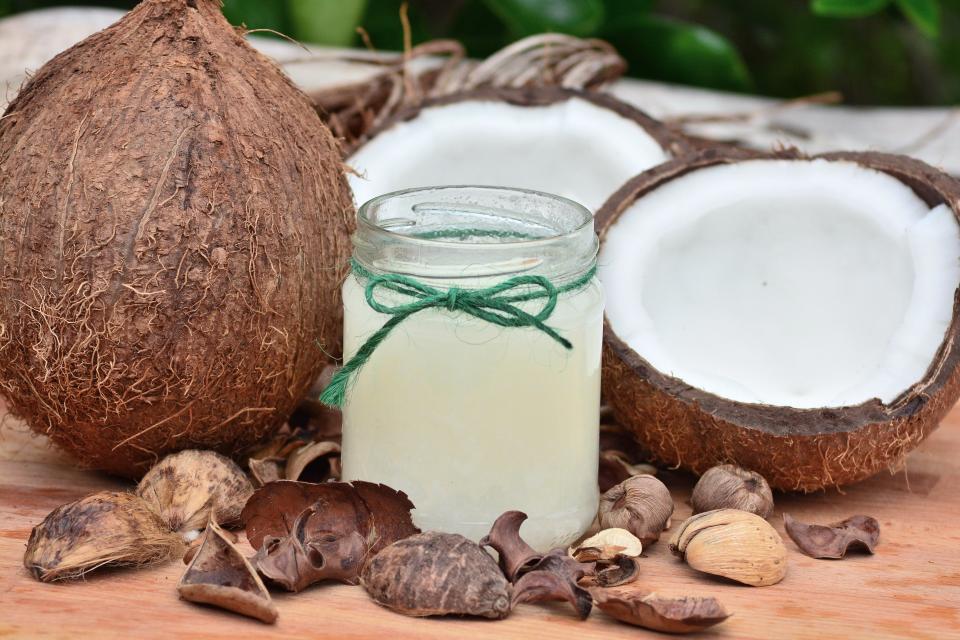 Eliminar el aceite de coco