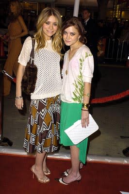 Mary-Kate Olsen and Ashley Olsen at the LA premiere of Warner Bros.' Starsky & Hutch