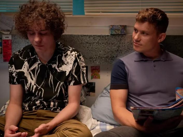 Dylan Llewellyn and Jon Pointing as unlikely pals in ‘Big Boys’ (Channel 4)