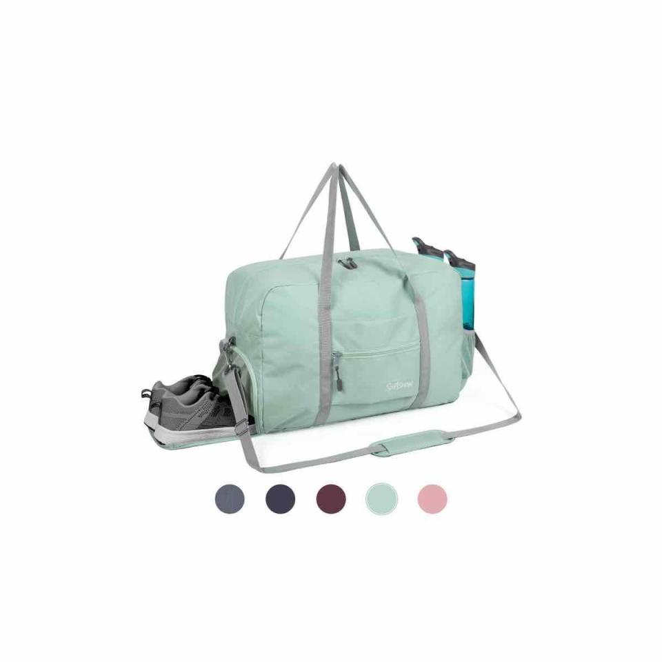 Sports Gym Bag With Wet Pocket & Shoes Compartment