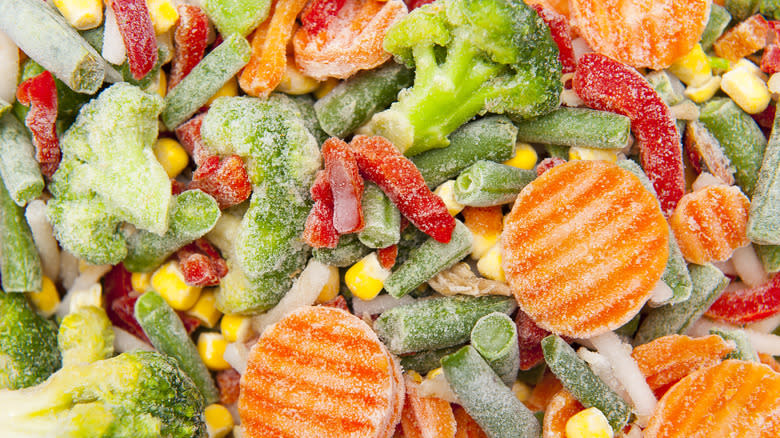 frozen mixed veggies 