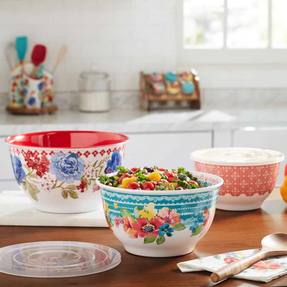 Keep things safe with melamine dishes.