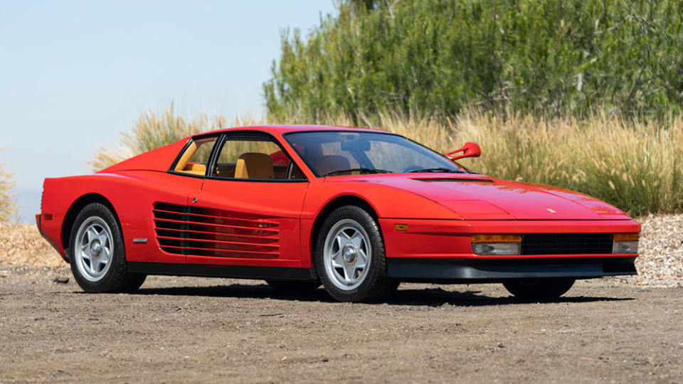 1986 Ferrari Testarossa. - Credit: Gooding & Company