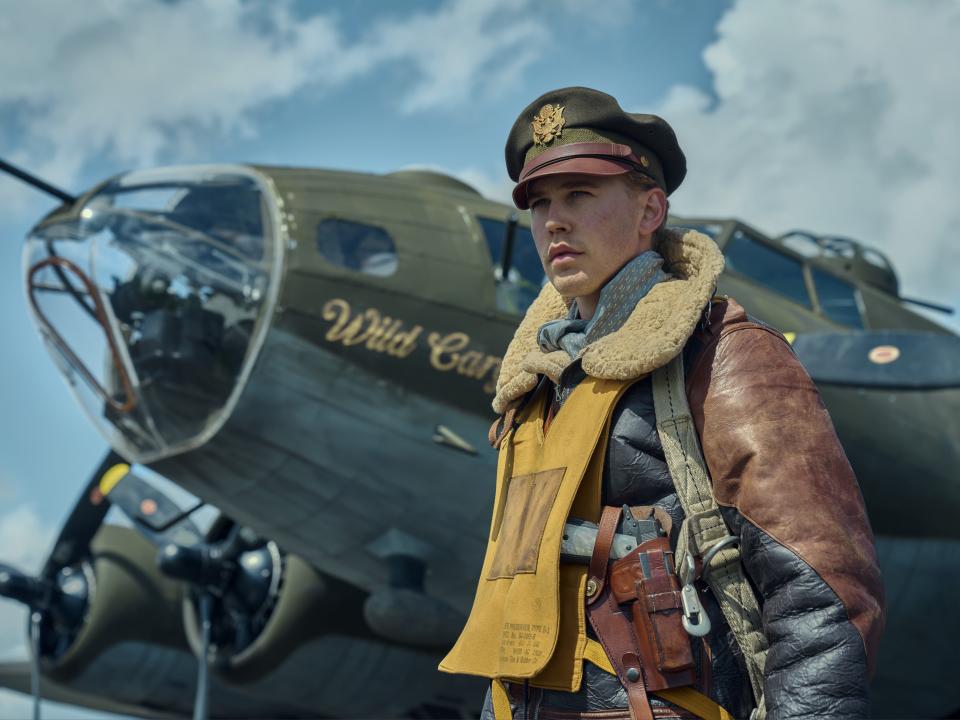 Austin Butler in "Masters of the Air" Episode 1 premiering January 26, 2024 on Apple TV+.
