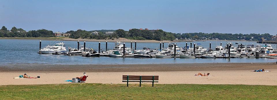 The Mound Street Beach is along the Fore River estuary. Many people think of Wollaston Beach in Quincy as the only sandy spot along the shoreline, but there are many more in the city.