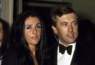 <p>English television personality David Frost at the Emmy Awards at Carnegie Hall in New York City. The British media personality famously interviewed the likes of John Lennon and Richard Nixon.</p>