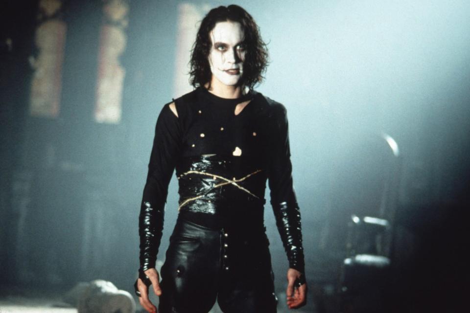 Editorial use only. No book cover usage. Mandatory Credit: Photo by Pressman/Most/Kobal/Shutterstock (5877838b) Brandon Lee The Crow - 1994 Director: Alex Proyas Pressman/Most USA Scene Still Music