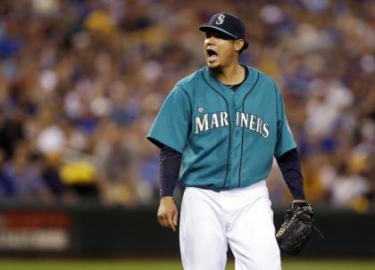 Hernandez and the Mariners hope the season leads to his first playoff appearance. (AP)