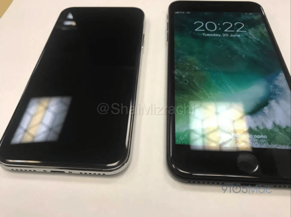 iPhone 8 再次曝光 與iPhone 7 Plus相比明顯小了一號