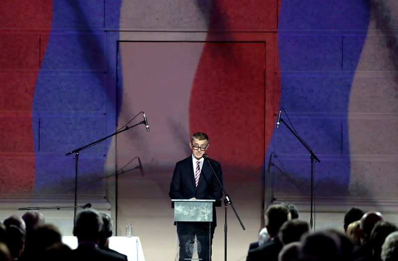 30th anniversary of the 1989 Velvet Revolution in Prague