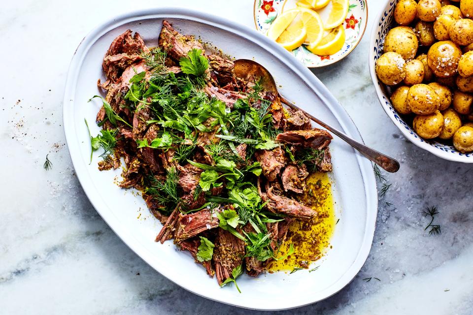 Spring Lamb in Herbs