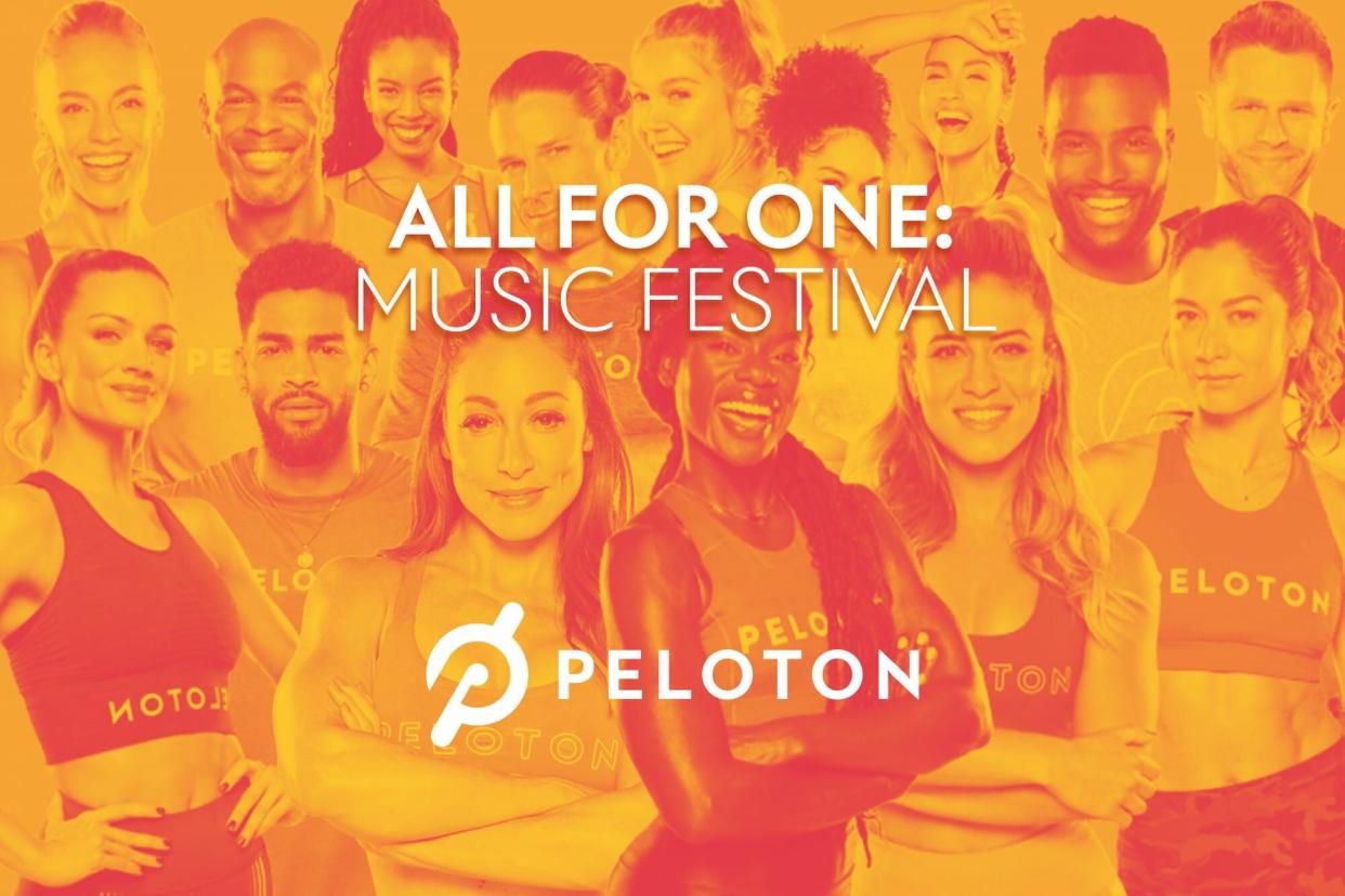 You'll-Definitely-Want-to-Tune-Into-Peloton's-All-For-One-Music-Festival-This-Weekend