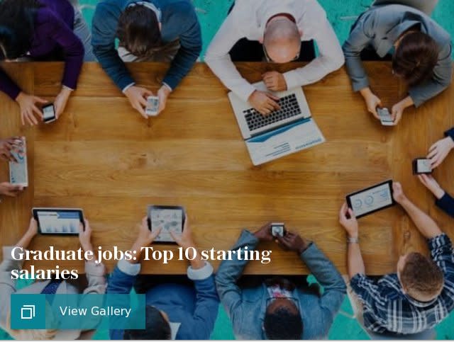 Graduate jobs: Top 10 starting salaries