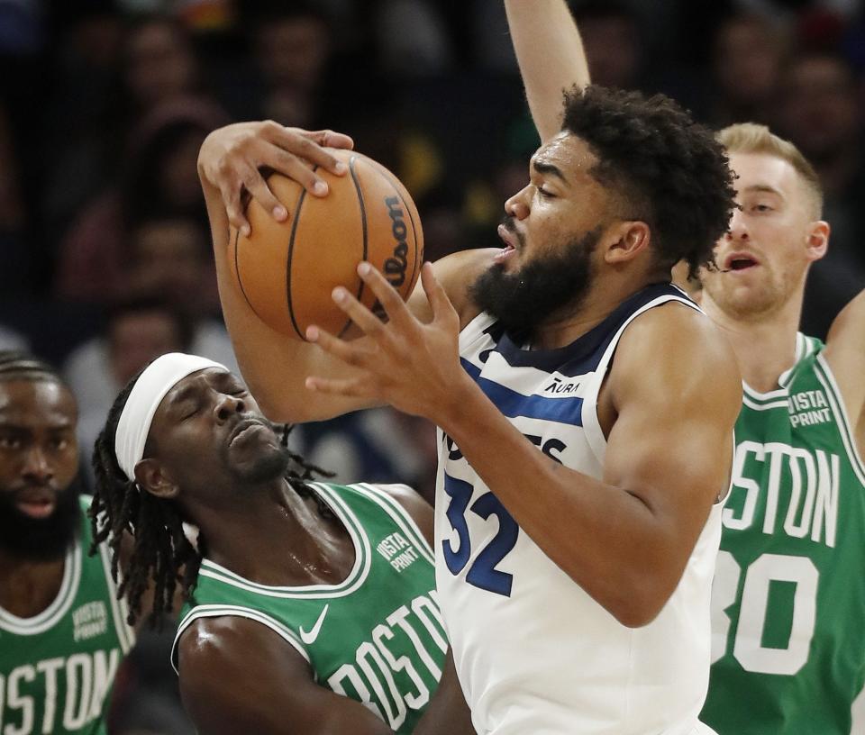 NBA title odds favor the Boston Celtics and Minnesota Timberwolves to meet up in the NBA Finals.