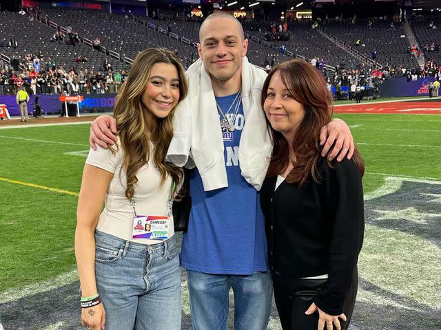 Casey Davidson Instagram Pete Davidson with his mom, Amy, and his sister Casey