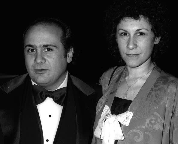 <p>Ron Galella, Ltd./Ron Galella Collection via Getty</p> Danny DeVito and his wife, Rhea Perlman