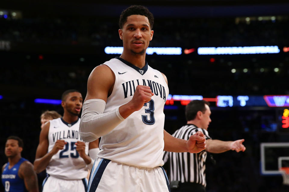 Josh Hart pumps fist