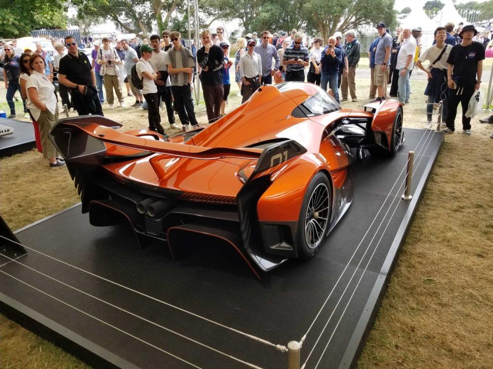 mclaren solus gt at 2023 goodwood festival of speed