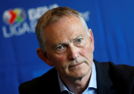 FILE PHOTO: Richard Scudamore, Chief Executive of the Premier League, May 11, 2016. REUTERS/Henry Romero/File Photo