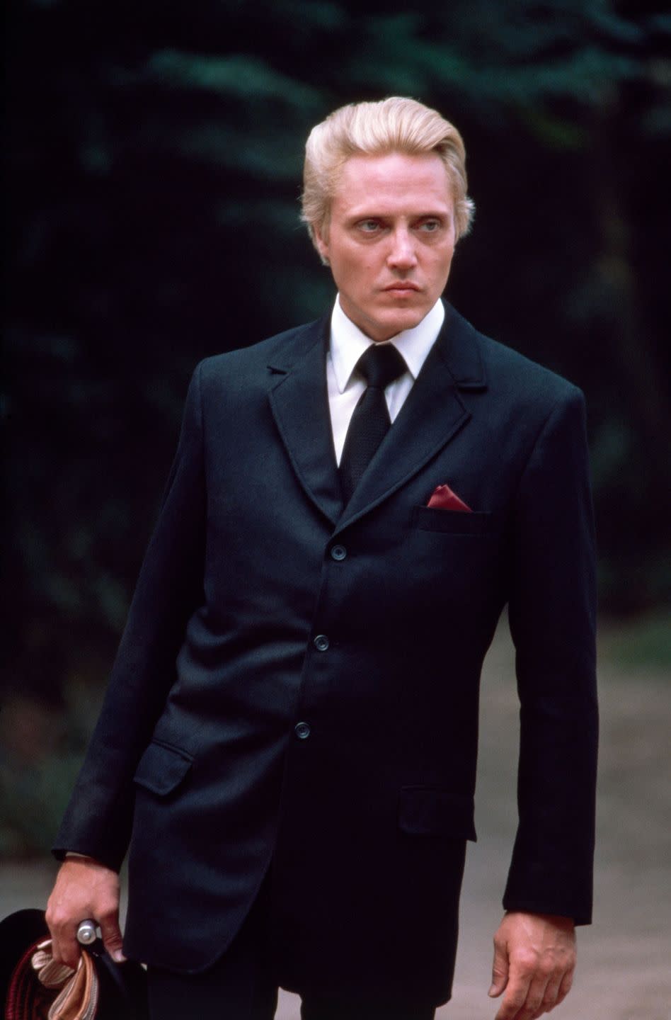 <p>Christopher Walken on the set of <em>A View to a Kill.</em></p>