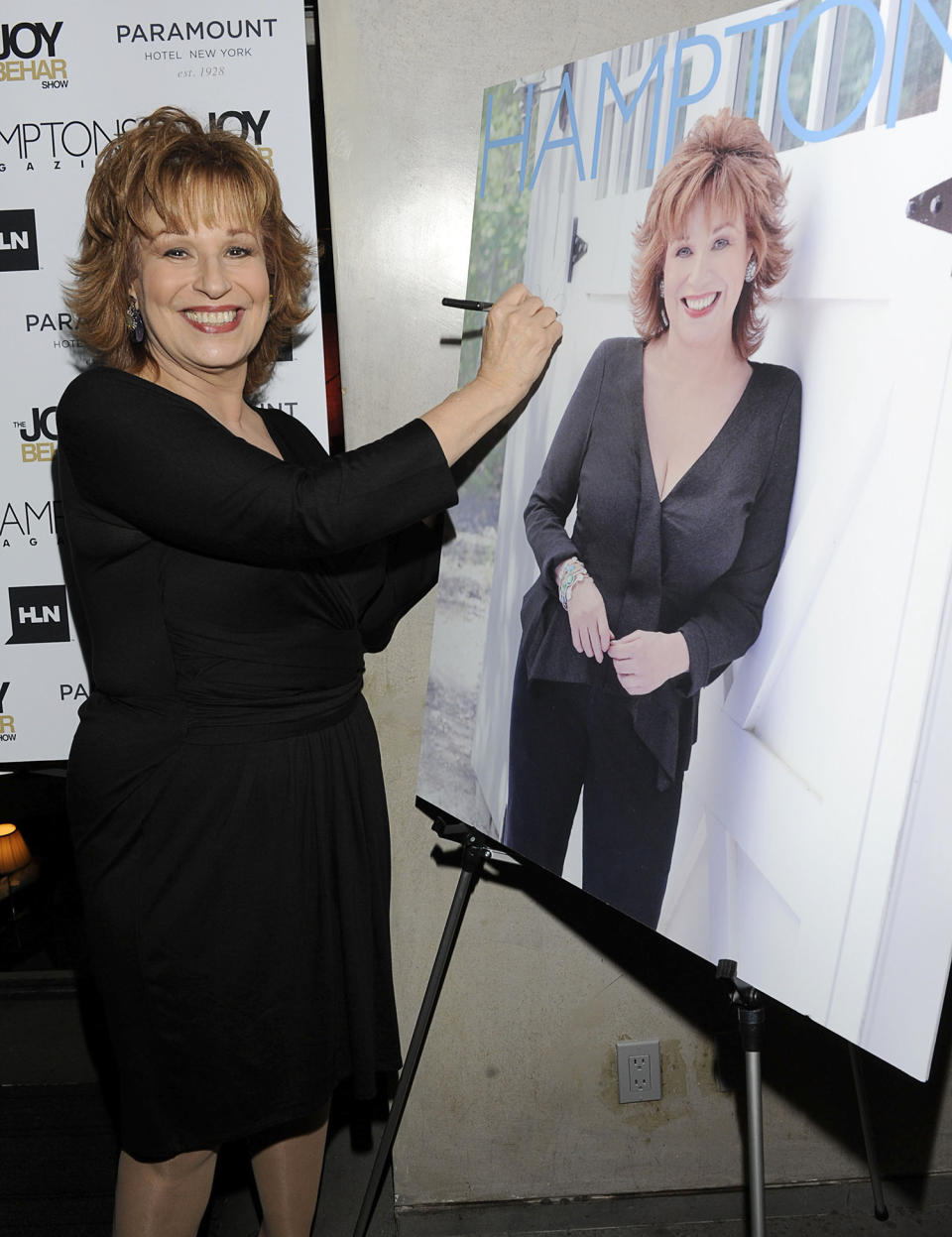 Joy Behar on the Cover of Hamptons Magazine