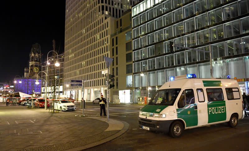 Police evacuated a Christmas market in Berlin