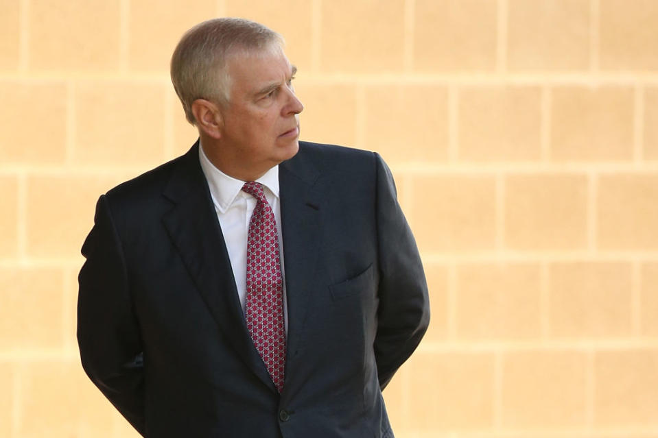 The Duke Of York stepped away from duties in late 2019. [Photo: Getty]