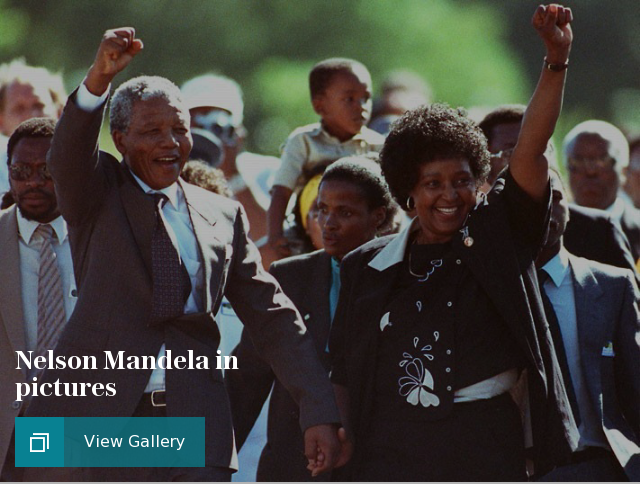 Nelson Mandela in pictures