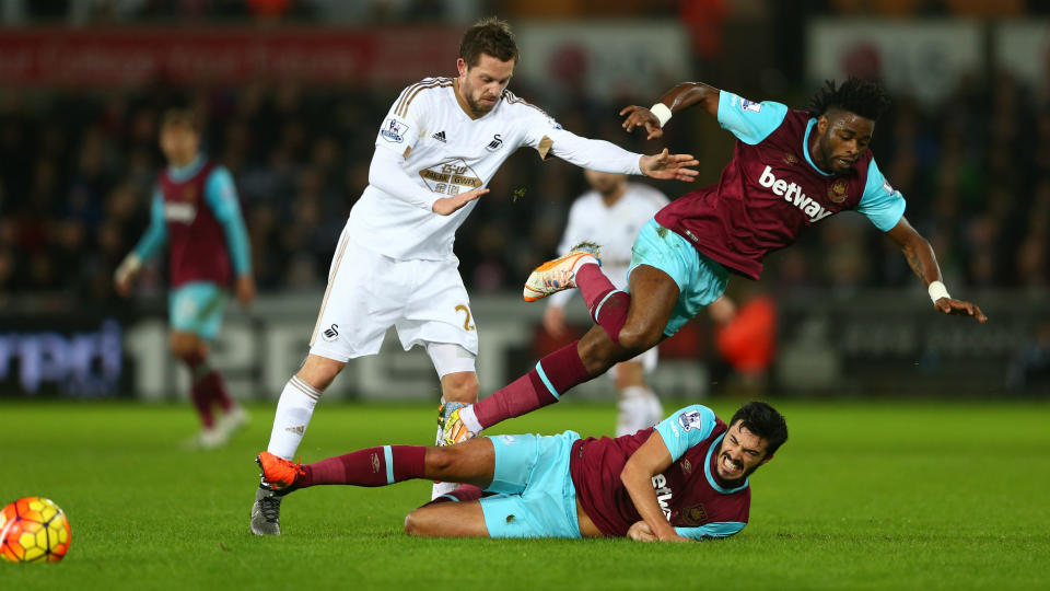 Swansea got their first point under caretaker boss Alan Curtis as they recorded a 0-0 draw at home versus West Ham on Sunday.