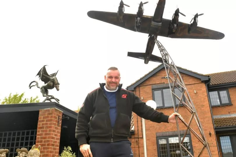 Lee Norris, a Hibaldstow resident and RAF enthusiast